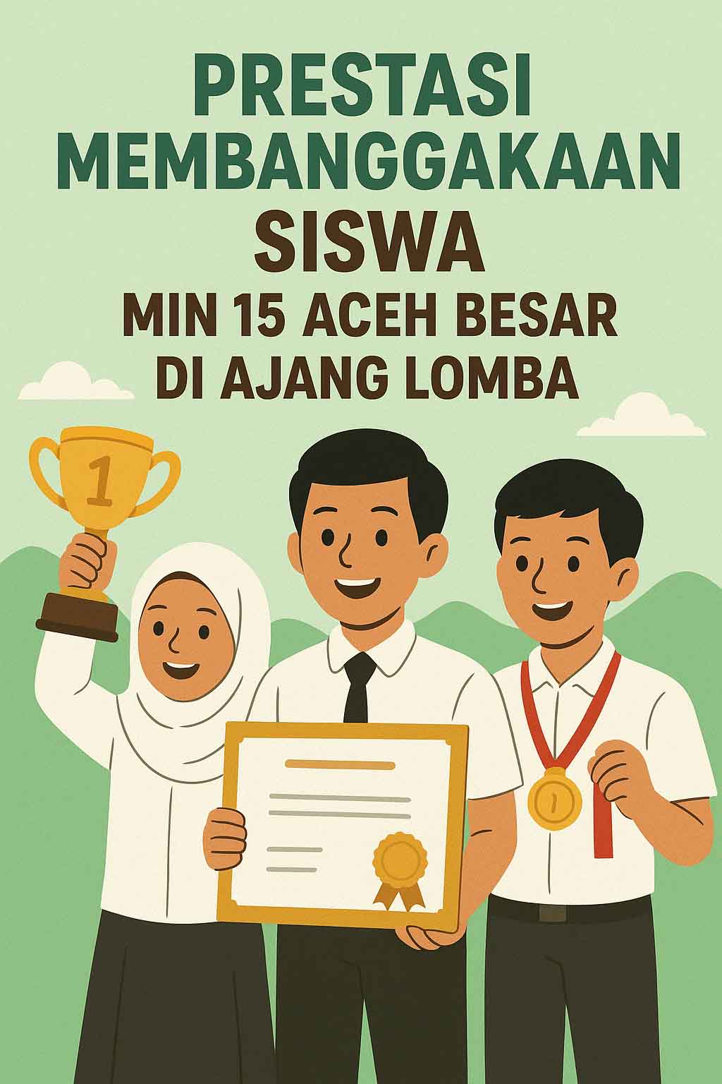 Prestasi Membanggakan Siswa MIN 15 Aceh Besar di Ajang Lomba